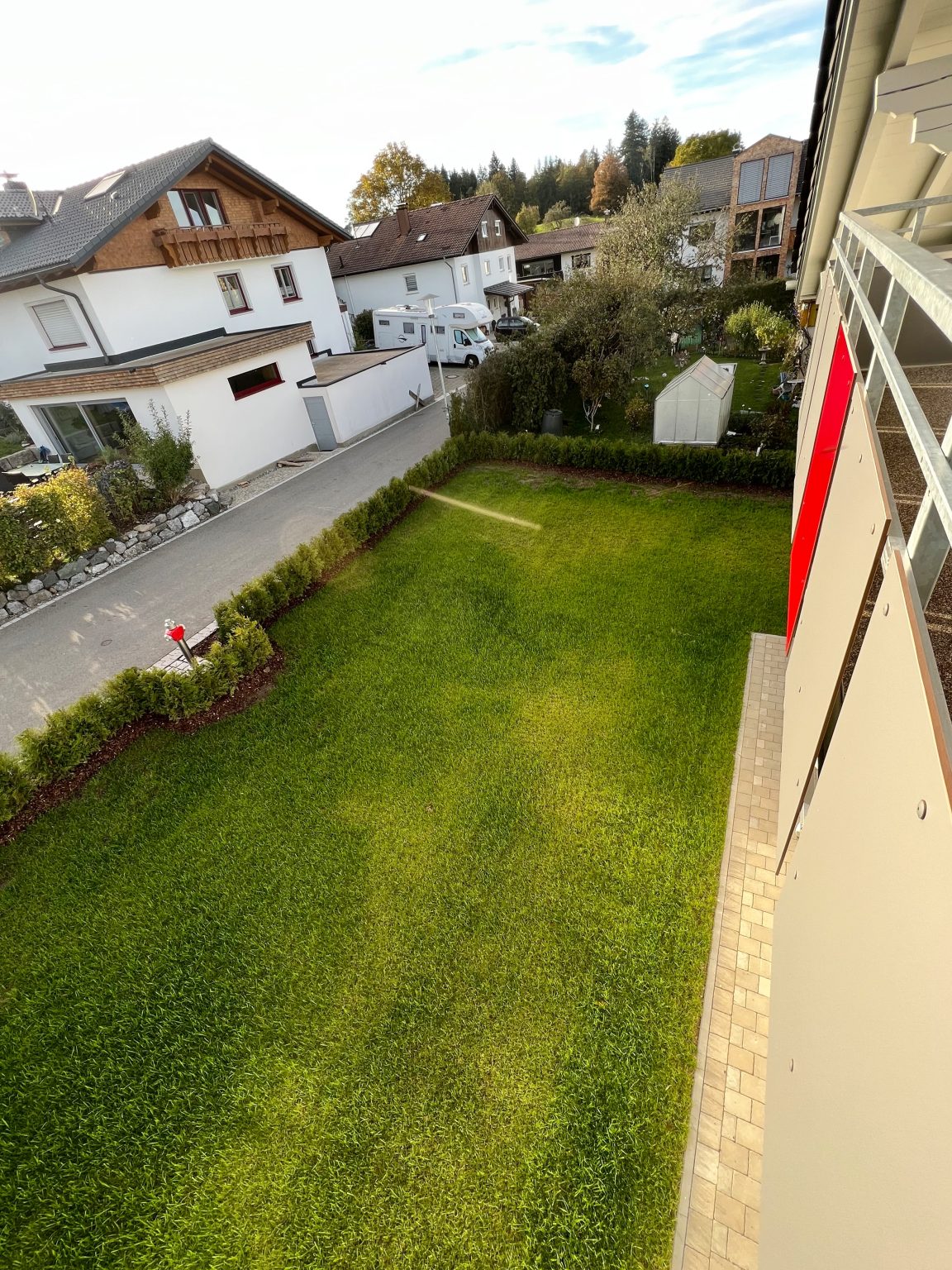 Ausblick in Garten 1